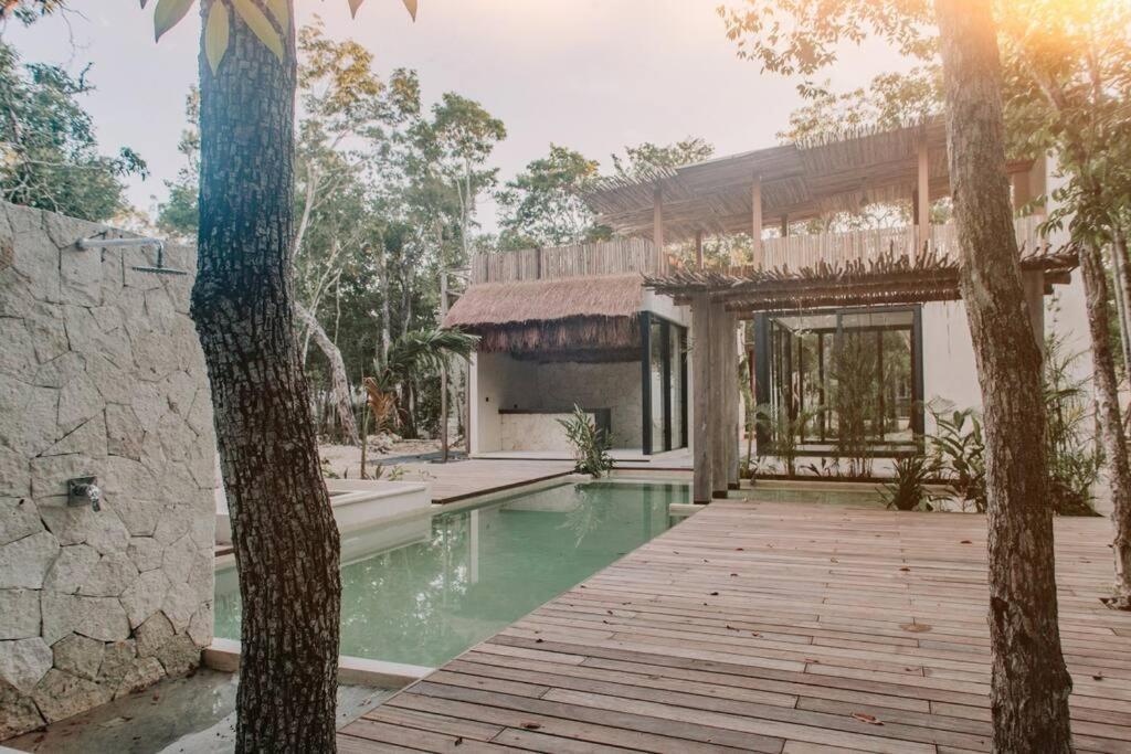 Villa Xuncari In The Heart Of The Jungle Tulum Kültér fotó