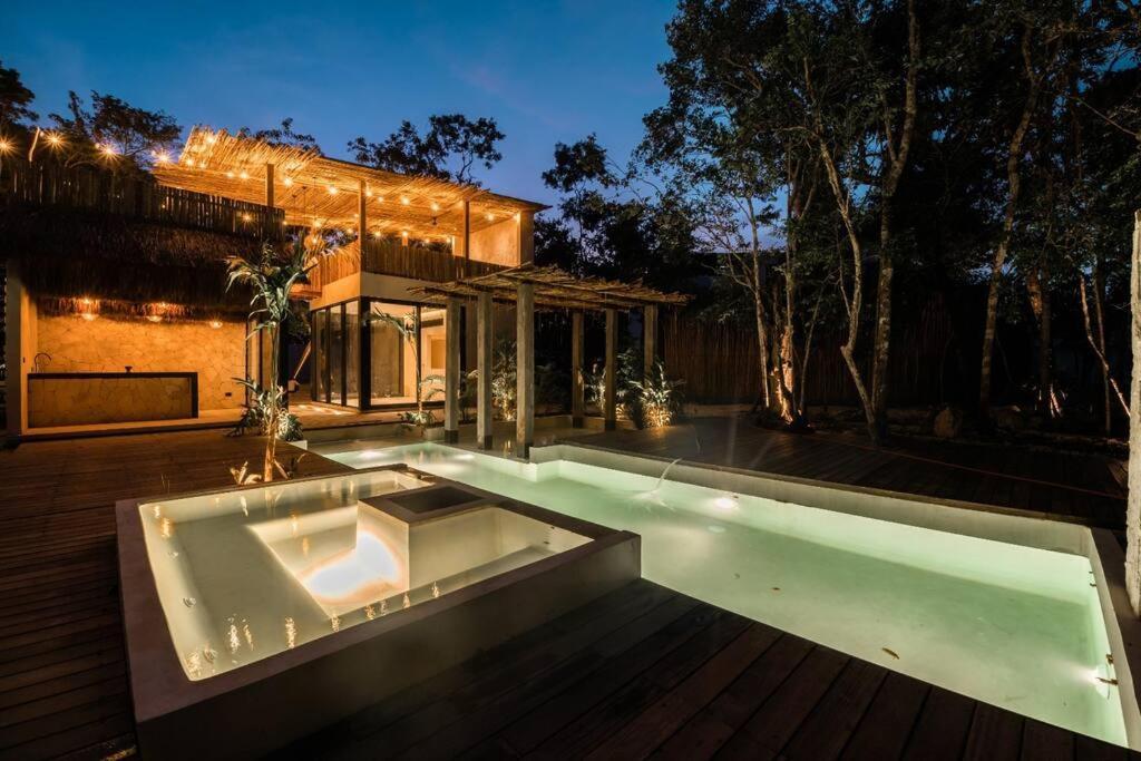 Villa Xuncari In The Heart Of The Jungle Tulum Kültér fotó