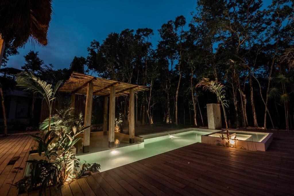 Villa Xuncari In The Heart Of The Jungle Tulum Kültér fotó