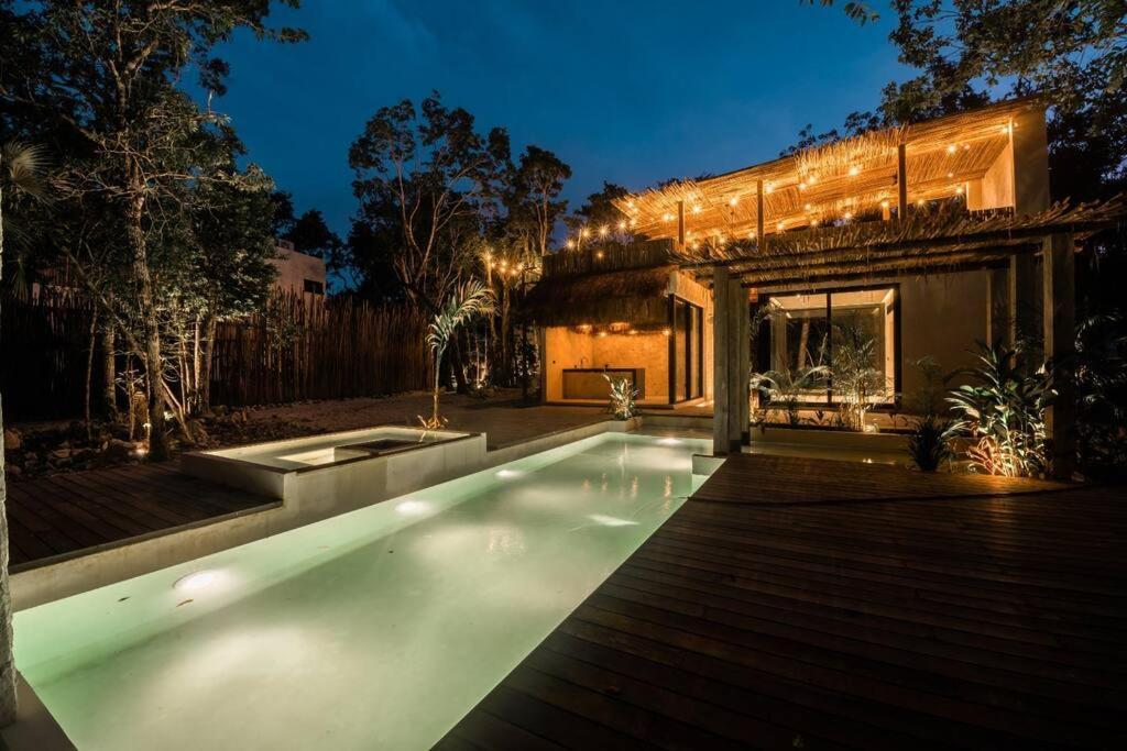 Villa Xuncari In The Heart Of The Jungle Tulum Kültér fotó