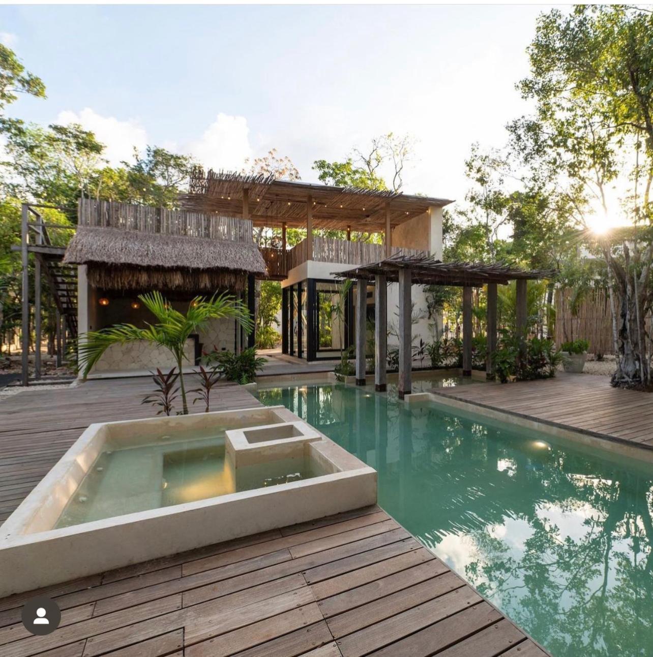 Villa Xuncari In The Heart Of The Jungle Tulum Kültér fotó